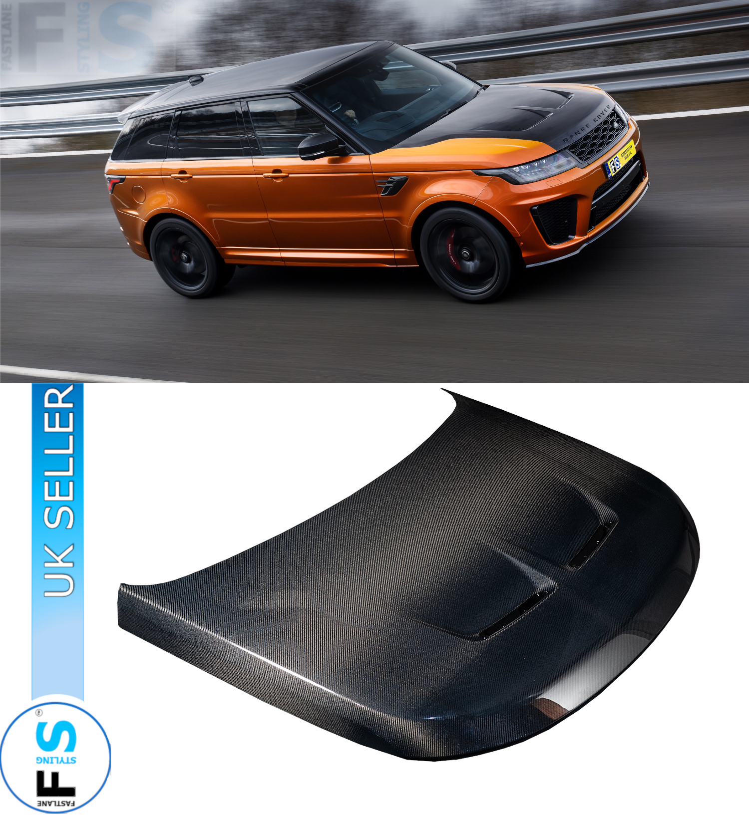 RANGE ROVER SPORT L494 2019 LOOK PERFORMANCE CARBON FIBRE HOOD