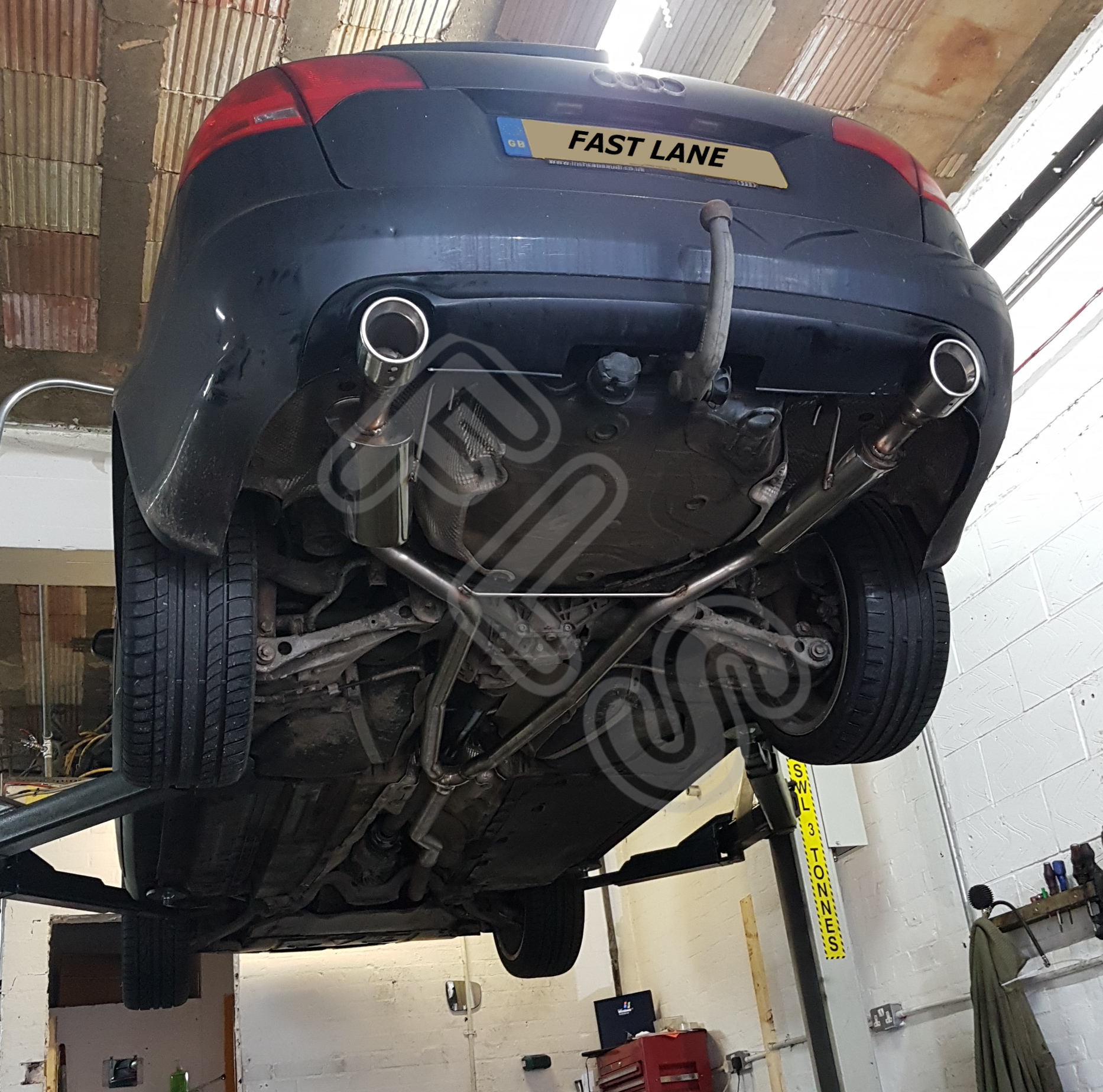 AUDI A4 199416 STAINLESS STEEL CAT BACK DUAL PERFORMANCE SPORTS