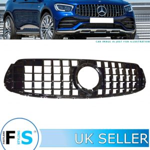 MERCEDES GLC CLASS X253 C253 FRONT GRILLE GT STYLE