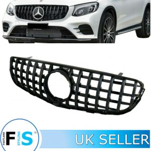 MERCEDES GLC X253 C253 FRONT GRILLE GT STYLE
