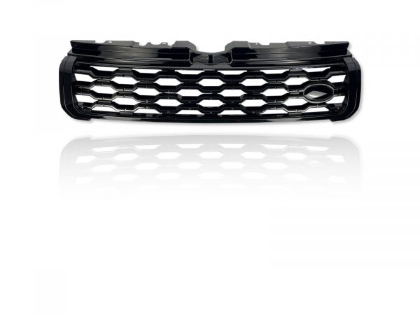 FRONT GRILLE GLOSS BLACK 2020 LOOK FOR RANGE ROVER EVOQUE L538 2011-2018 - Image 3