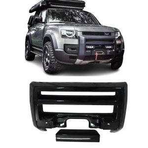 LAND ROVER DEFENDER L663 FRONT BUMPER A BAR GLOSS BLACK 2020+