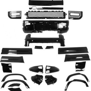 FULL BLACK PACK KIT GLOSS BLACK FOR NEW LAND ROVER DEFENDER L663 2020+