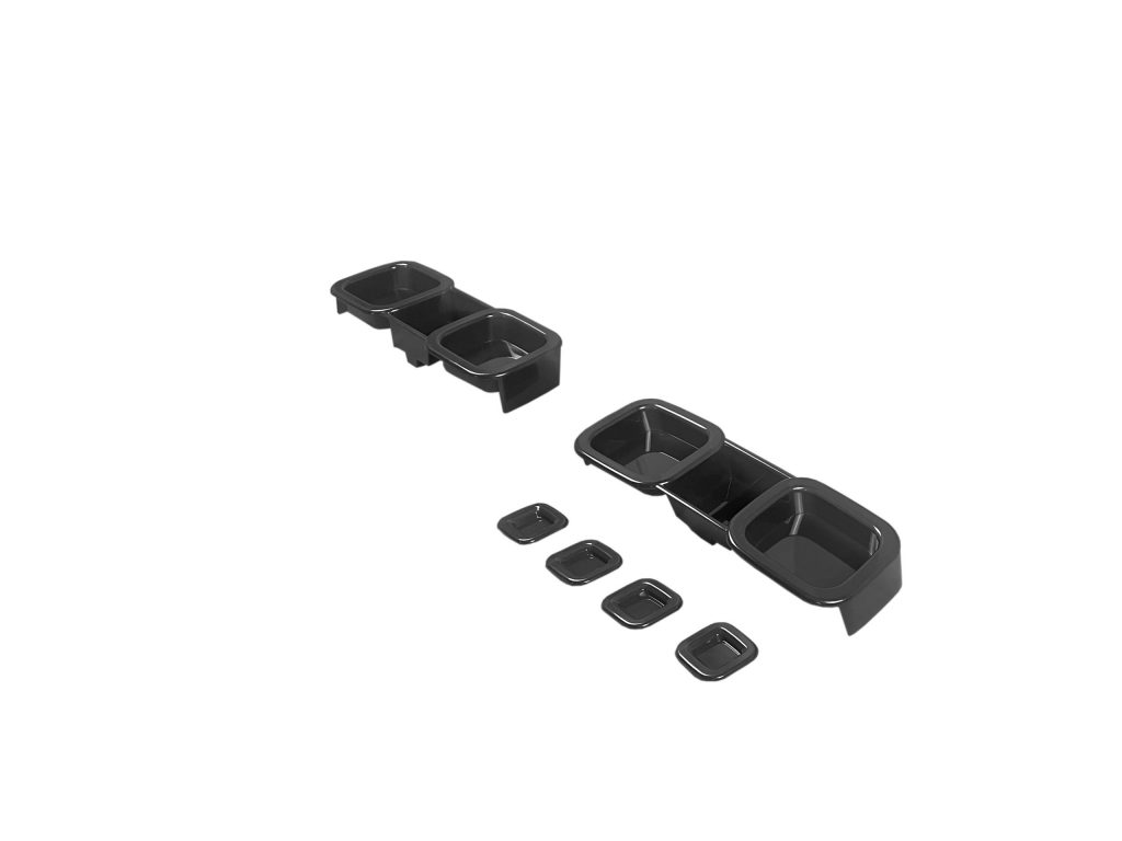 BLACK SMOKED LOOK REAR TAIL LIGHT COVER FOR LAND ROVER DEFENDER 2020 ...