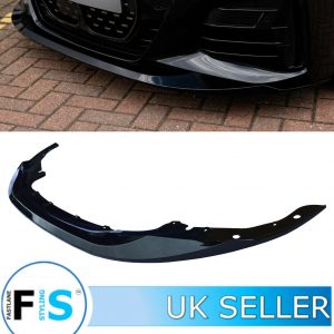 BMW 4 SERIES FRONT LIP SPLITTER G22 G23 M PERFORMANCE STYLE