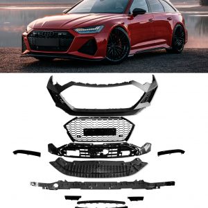 FRONT BUMPER BODYKIT CONVERSION RS6 STYLE FOR AUDI  A6 PRIMED 2020+