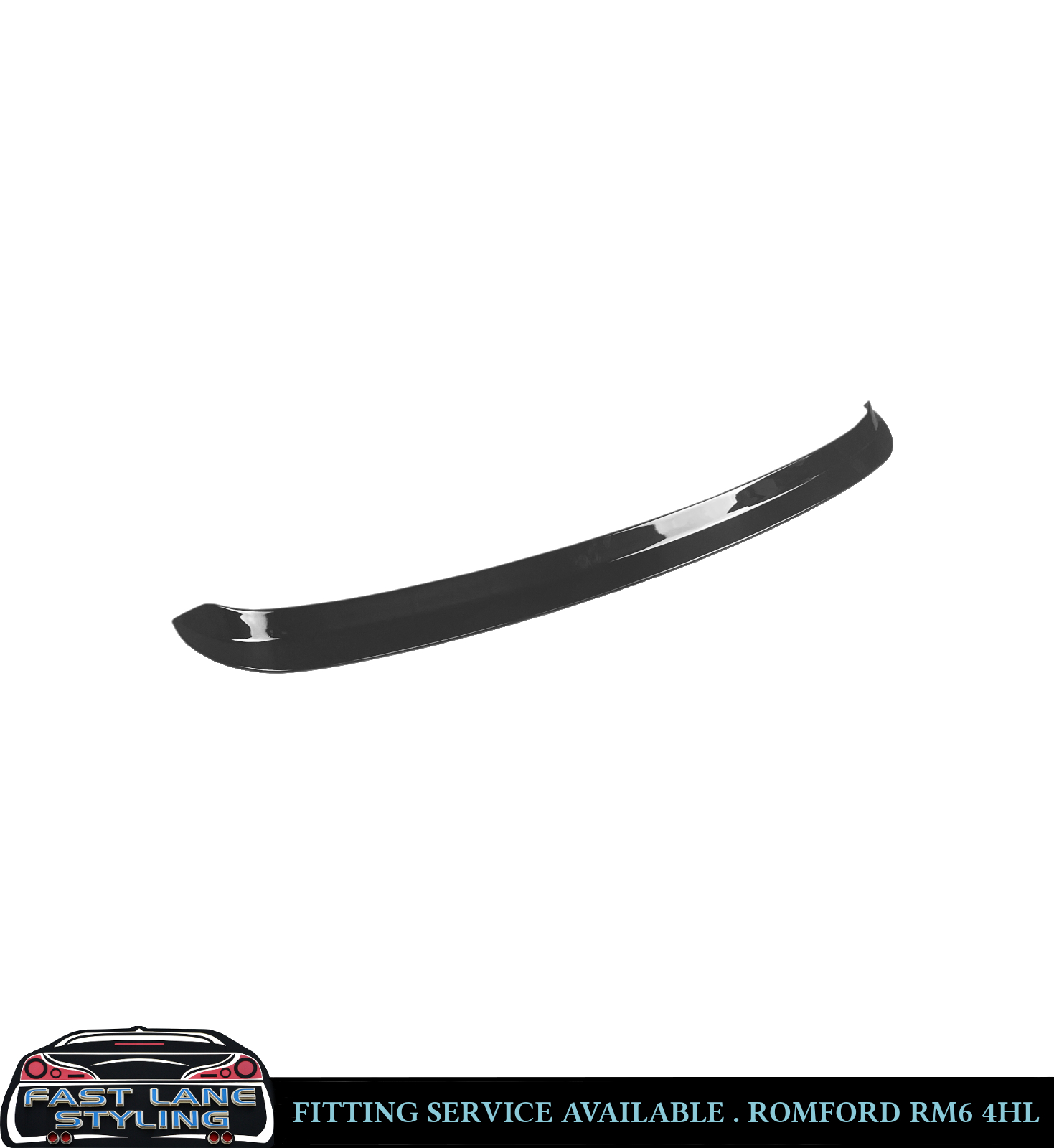 REAR SPOILER ROOF SPOILER WING GLOSS BLACK FOR AUDI Q5 SQ5 S LINE 2009-2017 - Image 3