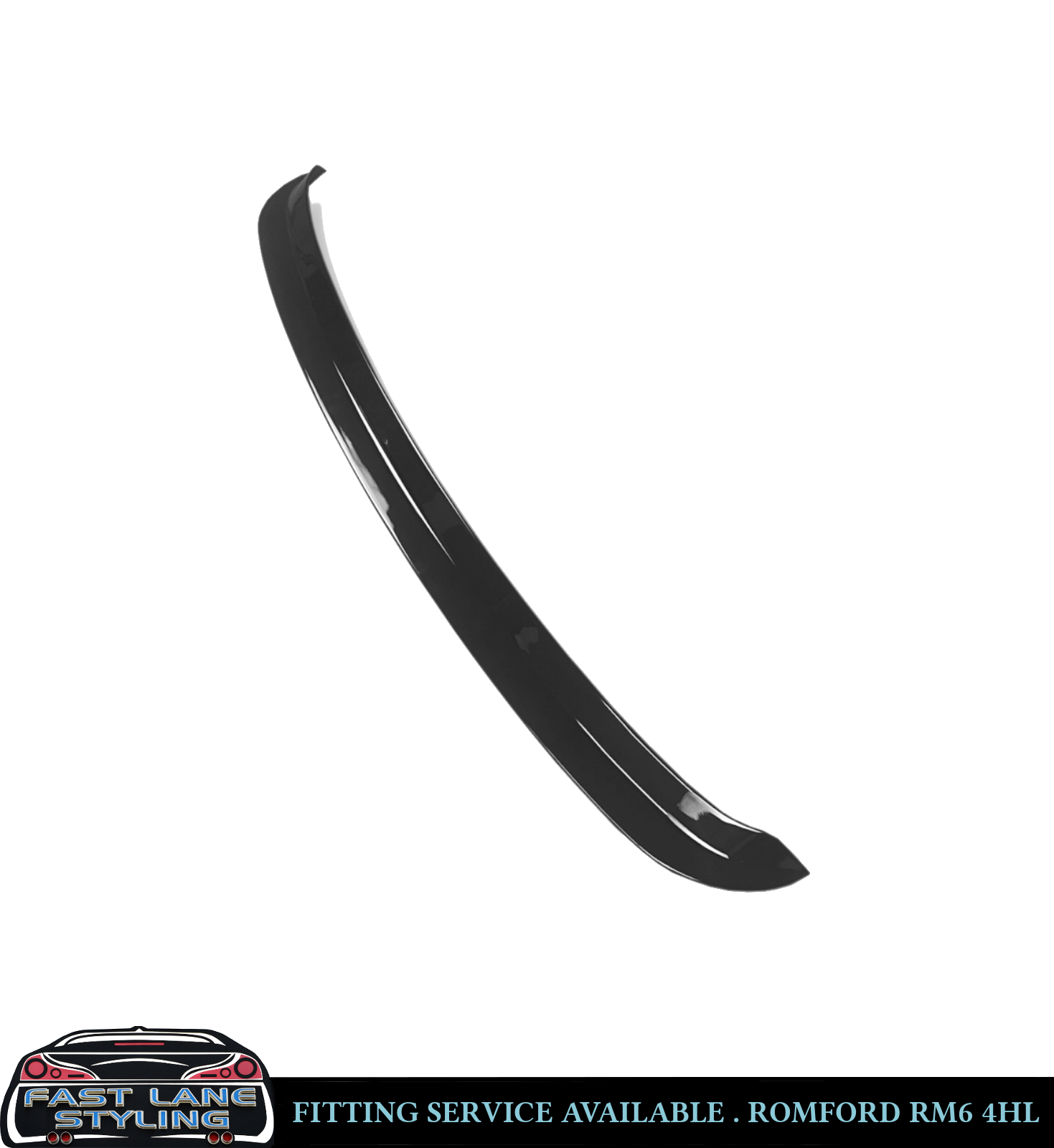 REAR SPOILER ROOF SPOILER WING GLOSS BLACK FOR AUDI Q5 SQ5 S LINE 2009-2017 - Image 4