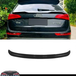 REAR SPOILER ROOF SPOILER WING GLOSS BLACK FOR AUDI Q5 SQ5 S LINE 2009-2017