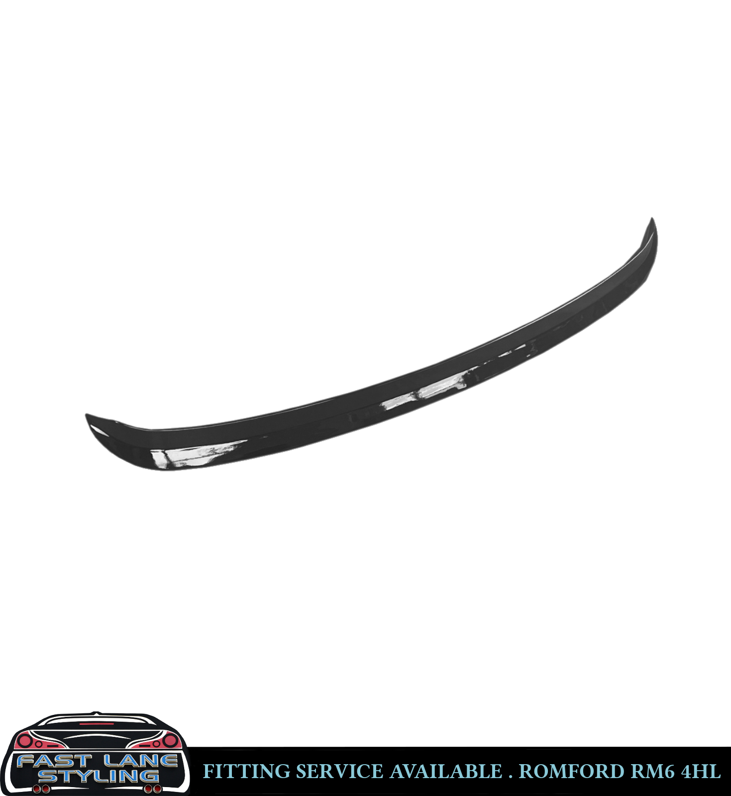 REAR SPOILER ROOF SPOILER WING GLOSS BLACK FOR AUDI Q5 SQ5 S LINE 2009-2017 - Image 5