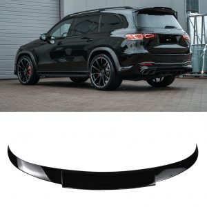 REAR SPOILER BOOT ROOF SPOILER B STYLE GLOSS BLACK FOR MERCEDES GLS X167 2020+