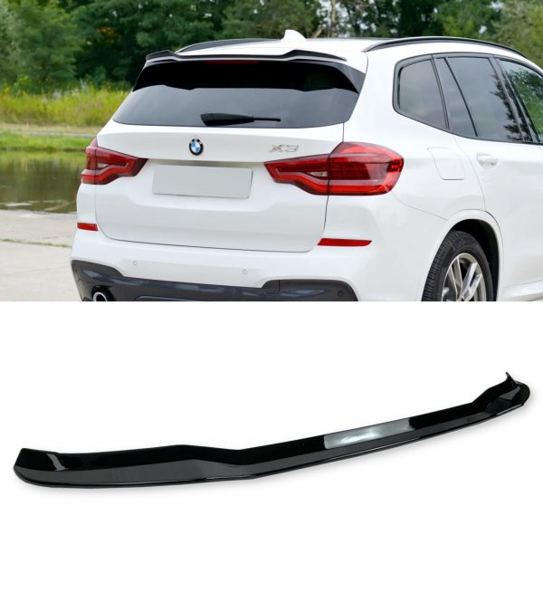 REAR SPOILER ROOF SPOILER M PERFORMANCE STYLE GLOSS BLACK FOR BMW X3 G01 2018+ - Image 3