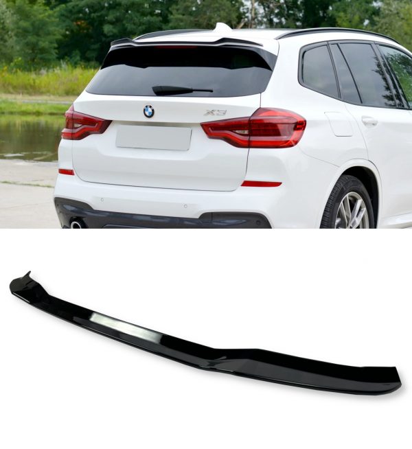 REAR SPOILER ROOF SPOILER M PERFORMANCE STYLE GLOSS BLACK FOR BMW X3 G01 2018+ - Image 4
