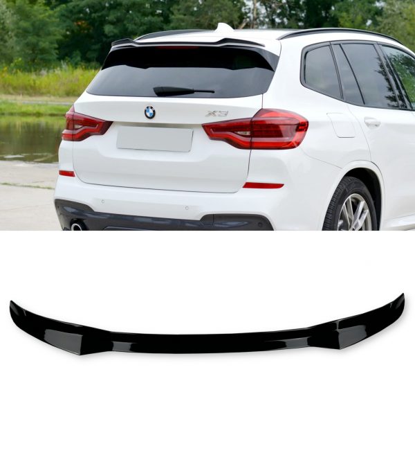 REAR SPOILER ROOF SPOILER M PERFORMANCE STYLE GLOSS BLACK FOR BMW X3 G01 2018+