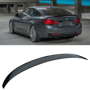 BMW 4 SERIES F36 GRAN COUPE M PERFORMANCE REAR BOOT SPOILER GLOSS BLACK 2013-20