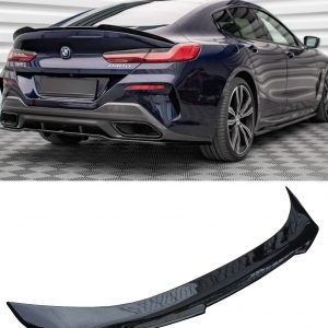 REAR BOOT SPOILER PSM STYLE GLOSS BLACK BMW 8 SERIES G16 GRAN COUPE 2018+