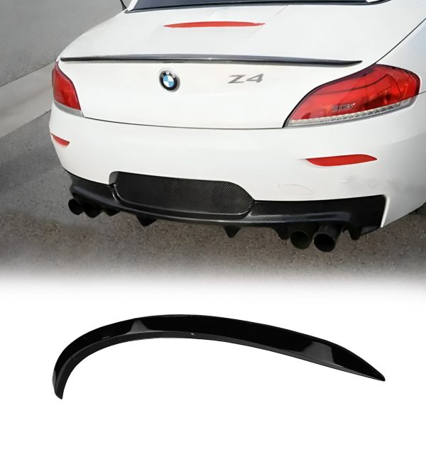 REAR SPOILER BOOT SPOILER GLOSS BLACK M PERFORMANCE STYLE FOR BMW Z4 E89 2009-16 - Image 3