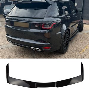 REAR SPOILER ROOF BOOT SPOILER GLOSS BLACK FOR RANGE ROVER SPORT L494 2013-2017