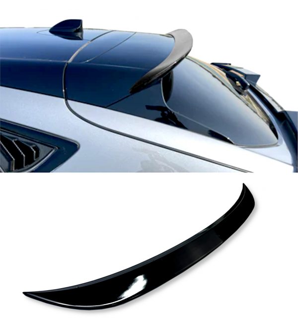 REAR SPOILER ROOF SPOILER GLOSS BLACK FOR FORD MUSTANG MACH-E 2021+ - Image 3