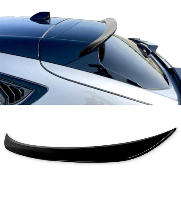 REAR SPOILER ROOF SPOILER GLOSS BLACK FOR FORD MUSTANG MACH-E 2021+ - Image 4