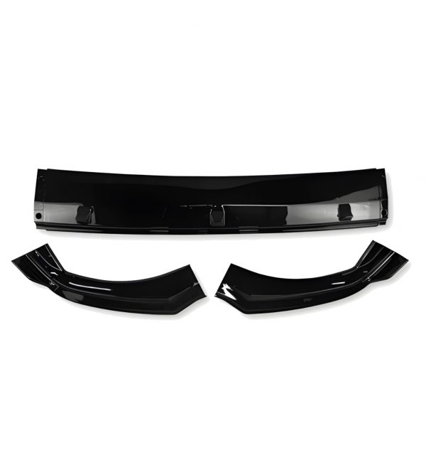 FRONT LIP SPLITTER GLOSS BLACK FOR FORD MUSTANG MACH-E 2021+ - Image 2