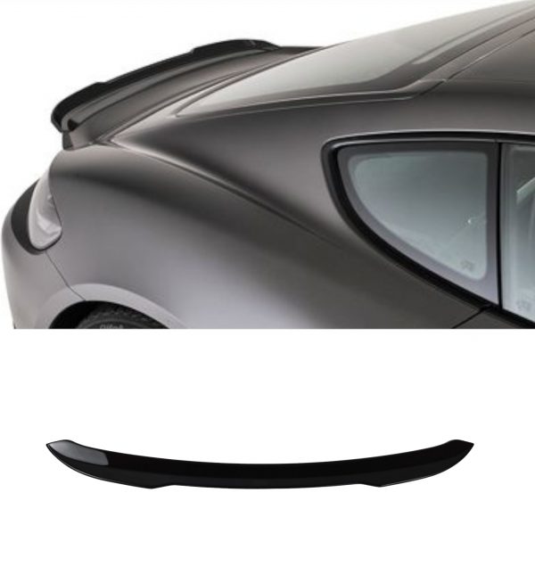 REAR ROOF BOOT SPOILER GLOSS BLACK FOR PORSCHE BOXTER 718 2016+ - Image 3