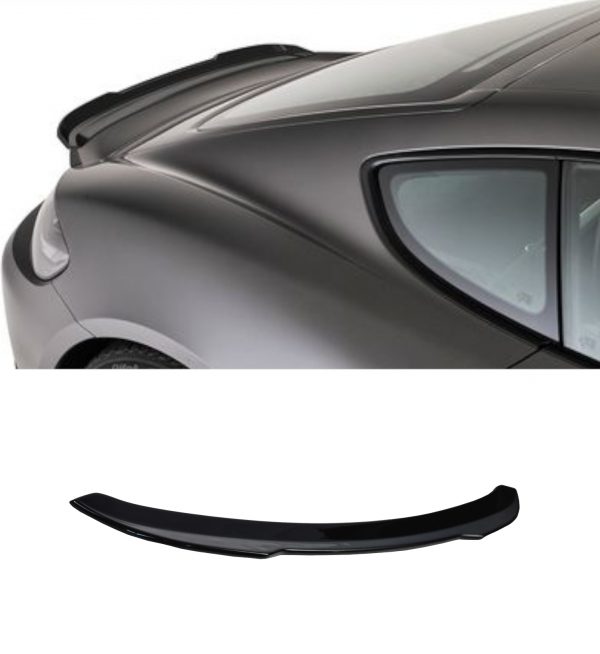REAR ROOF BOOT SPOILER GLOSS BLACK FOR PORSCHE BOXTER 718 2016+ - Image 4