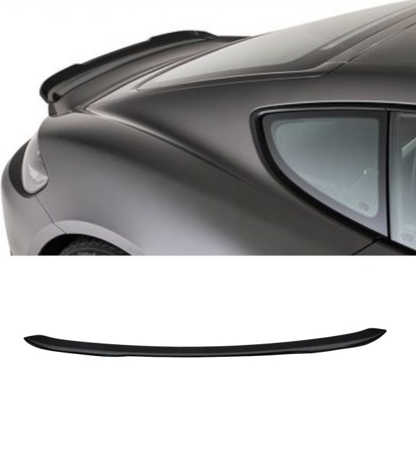 REAR ROOF BOOT SPOILER GLOSS BLACK FOR PORSCHE BOXTER 718 2016+