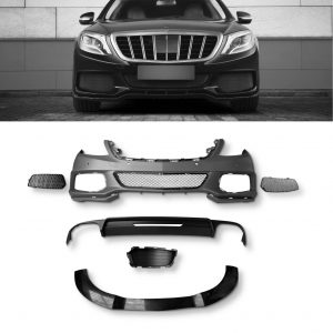 FRONT BUMPER BODYKIT B STYLE CONVERSION FOR MERCEDES S CLASS W222 2013+