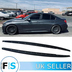 BMW 3 SERIES F30 F31 M SPORT SIDE SKIRTS EXTENSIONS BLADES