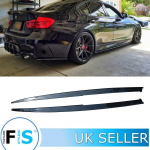 BMW 3 SERIES F30 F31 M SPORT SIDE SKIRTS EXTENSIONS BLADES