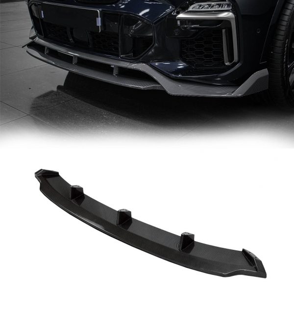 AERO KIT SPLITTER DIFFUSER SIDE SKIRTS SPOILER CARBON LOOK FOR BMW X5 G05 2019+ - Image 3