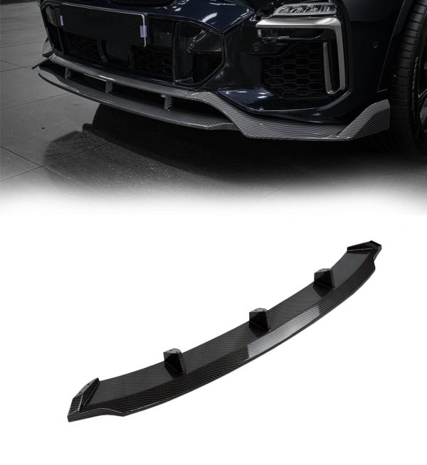 AERO KIT SPLITTER DIFFUSER SIDE SKIRTS SPOILER CARBON LOOK FOR BMW X5 G05 2019+ - Image 4