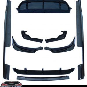 BMW X6 G06 AERO KIT FRONT SPLITTER DIFFUSER & SIDE EXTENSIONS