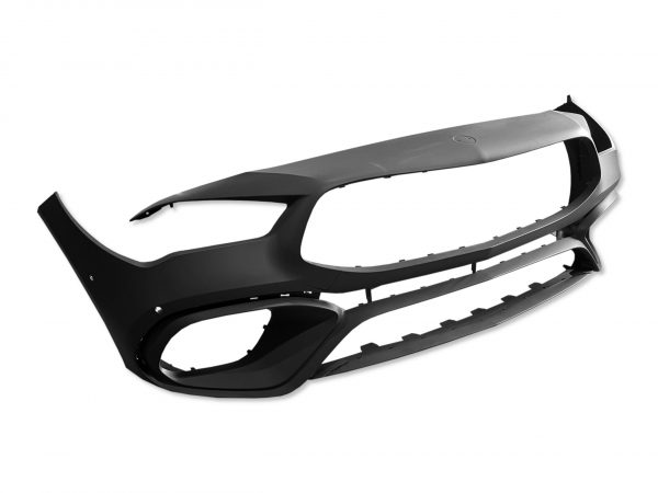 FRONT BUMPER BODYKIT CLA45 STYLE PRIMED FOR MERCEDES C118 W118 2019+ - Image 6