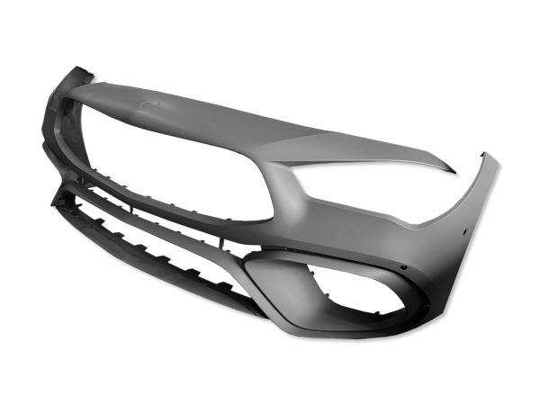 FRONT BUMPER BODYKIT CLA45 STYLE PRIMED FOR MERCEDES C118 W118 2019+ - Image 7