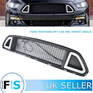 FORD MUSTANG FRONT BUMPER GRILLE + LED DRL