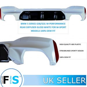 BMW 5 SERIES G30/G31 M-PERFORMANCE REAR DIFFUSER