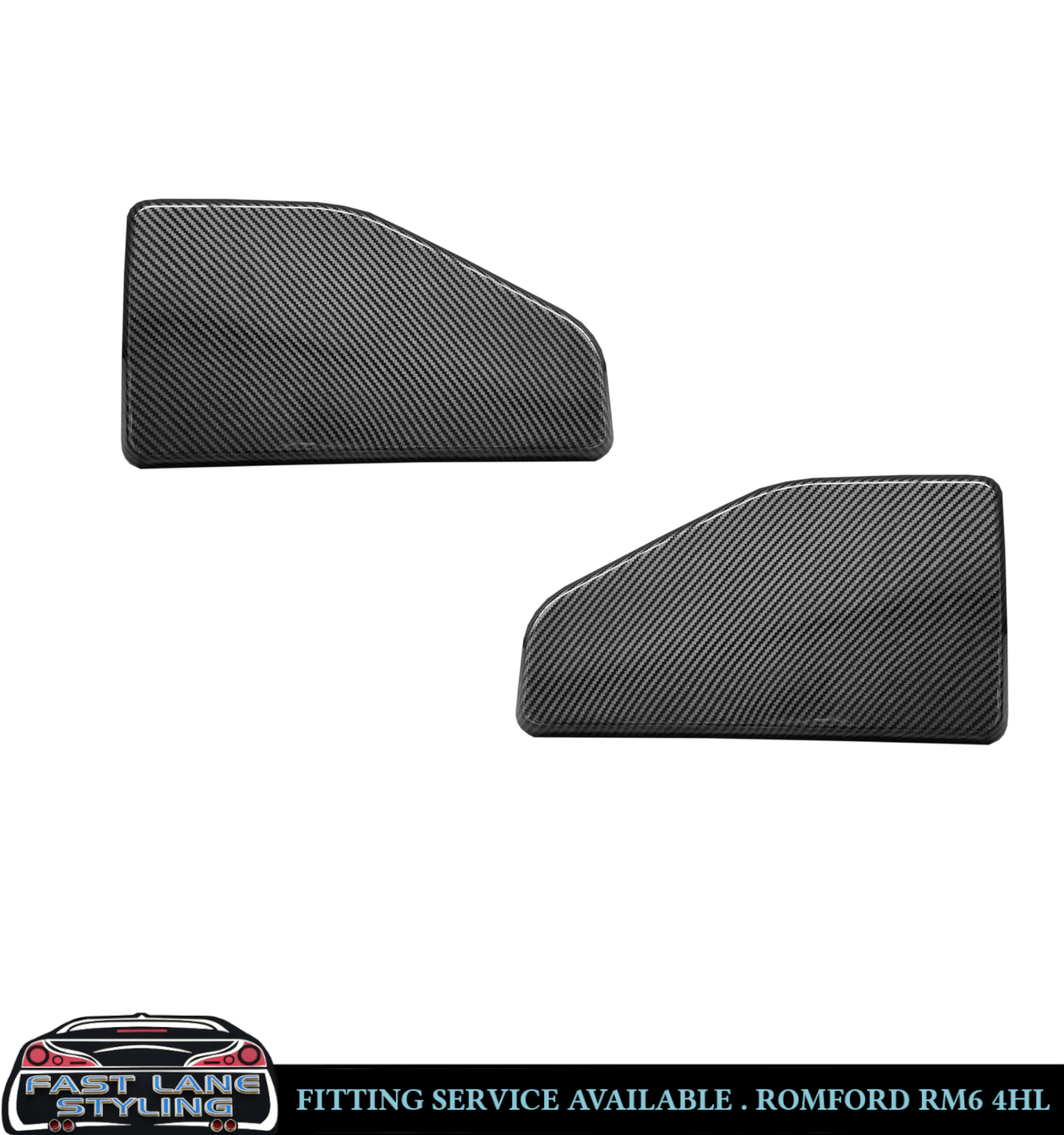 BMW X5 F15 AERO KIT FRONT SPLITTER LIP REAR DIFFUSER PACK CARBON FIBRE LOOK - Image 6