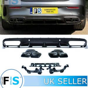MERCEDES C CLASS A205 C205 COUPE AMG C63 REAR DIFFUSER