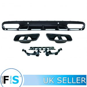 MERCEDES C CLASS A205 C205 COUPE AMG C63 REAR DIFFUSER