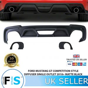 FORD MUSTANG GT REAR BUMPER DIFFUSER FACELIFT 2018+