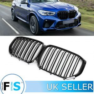 BMW X5 G05 DOUBLE SLAT FRONT KIDNEY GRILLS X5M LOOK
