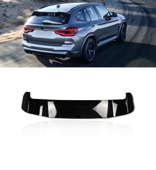 REAR BOOT ROOF SPOILER GLOSS BLACK FOR BMW X3 G01 2018+ - Image 6