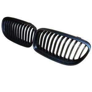 BMW E90 E91 3 SERIES 09-13 KIDNEY GRILLE LCI FACELIFT CARBON LOOK 100% OEM FIT