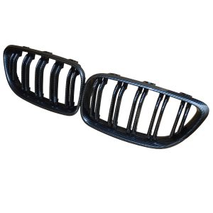 BMW F22 F23 2 Series Kidney Grill Grille 2012-2017 M2 look 100% FIT Carbon Look