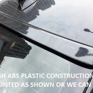BMW 5 SERIES F10 11-17 REAR ROOF WINDOW LIP SPOILER 100% OEM FIT MATTE BLACK