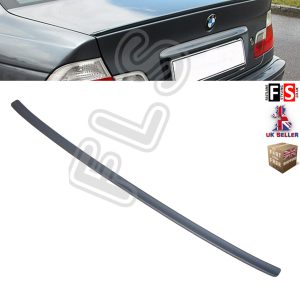 BMW 3 SERIES E46 REAR TRUNK BOOT SPOILER LIP 99-04 MATT BLACK ABS PLASTIC