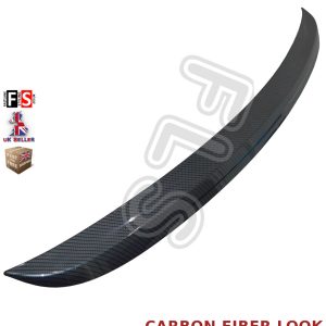 BMW 5 SERIES E60 M PERFORMANCE 2004-2010 CARBON FIBER LOOK BOOT LIP SPOILER