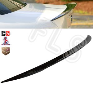 BMW E82 E88 ABS SPOILER 1 SERIES COUPE BOOT TRUNK M PERFORMANCE 08-13 GLOSS BLACK